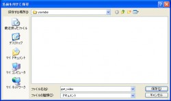 iPod、iTunes【YouTube】の動画を保存先指定