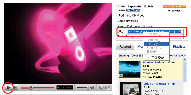 Itunes Ipodでyoutubeの動画を見る 初心者にも分かるitunesの使い方マニュアル