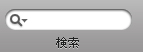 iTunes 検索フィールド